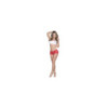 Boyshort dentelle Rouge 